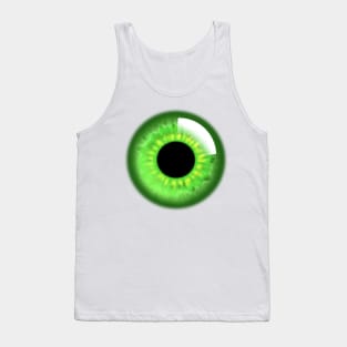 Green Eyeball Tank Top